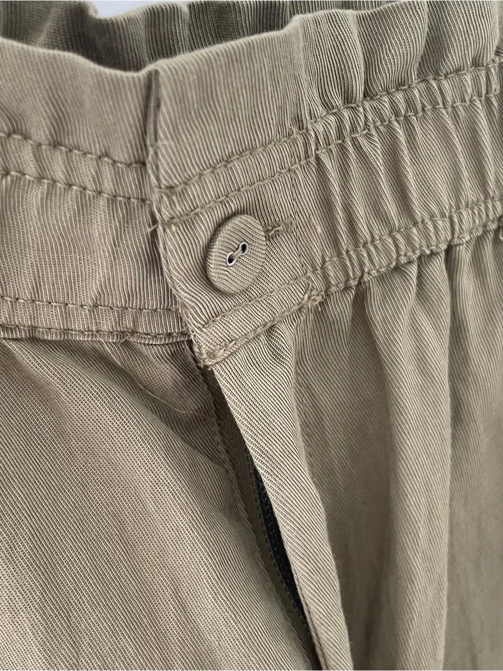 Calypso Olive high rise longer short size medium